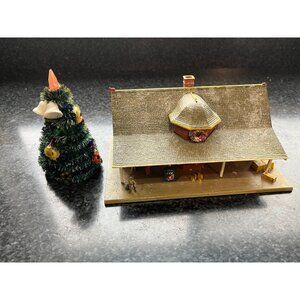 Vintage 1950's -1960's HO Train Layout Model Train Mid Century Country Store